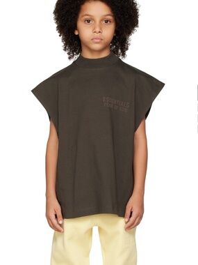 Essentials fear of god kids muscle tee